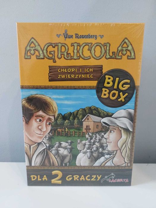 AGRICOLA Chłopi i ich zwierzyniec BIG BOX LACERTA 2 graczy nowa folia