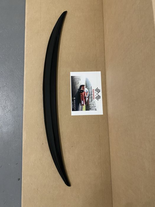 LIP SPOILER AILERON BMW SÉRIE 3 E92 E93 M3 M PERFORMANCE PRETO BRILHO