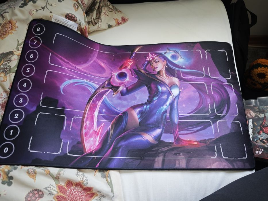 Riftbound Diana playmat mata