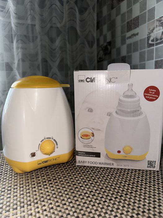 Підігрівач пляшечки молока та каш clatronik