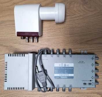 Multiswitch mr 512 + konwerter Quatro