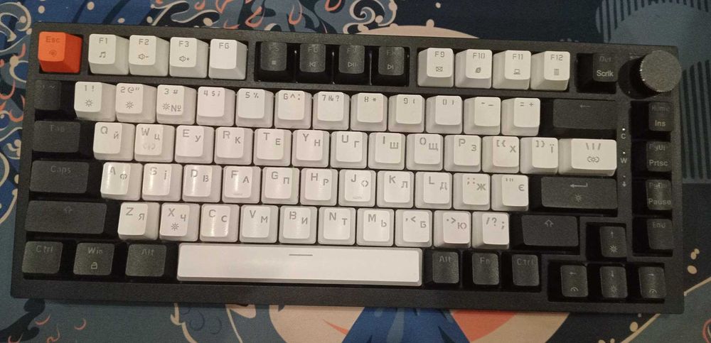 Клавиатура механическая проводная GamePro MK160B 75% RGB Black