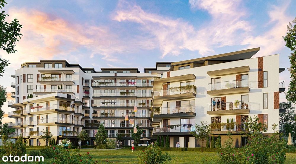 2-pokojowe mieszkanie 41m2 + loggia