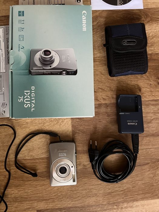 canon ixus 75 - купить фототехнику, видеоаппаратуру - Цена на OLX.ua