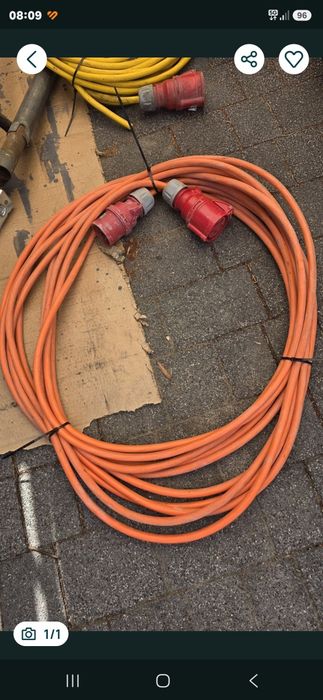 Kabel siłowy 5x4 , 20 metrów