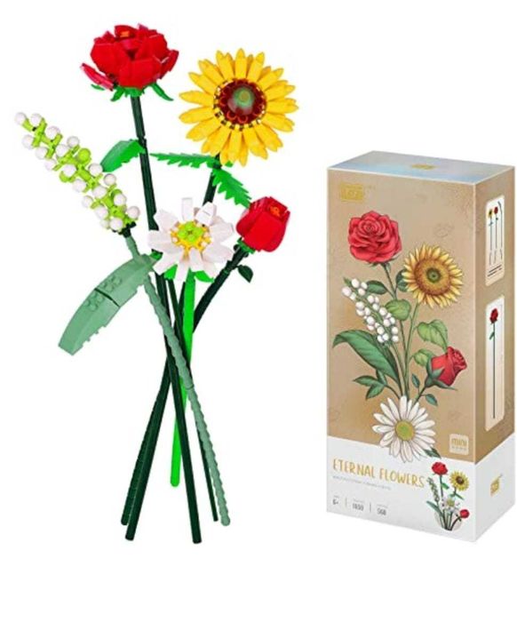 Klocki : Bukiet Kwiatów - Kolekcja Botaniczna