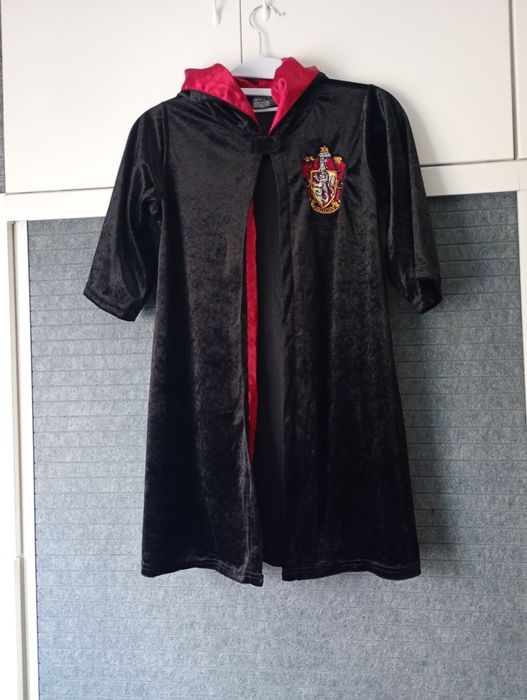 Welurowa peleryna Harry Potter Gryffindor