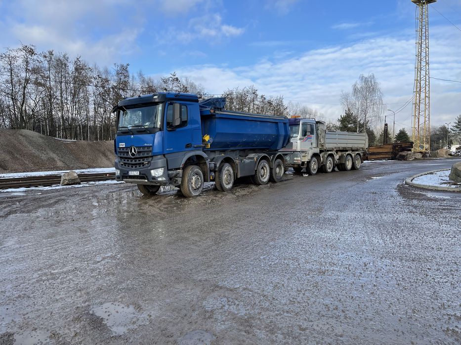 Usługi Transportowe Transport Wywrotka Transport Ziemi Piasku