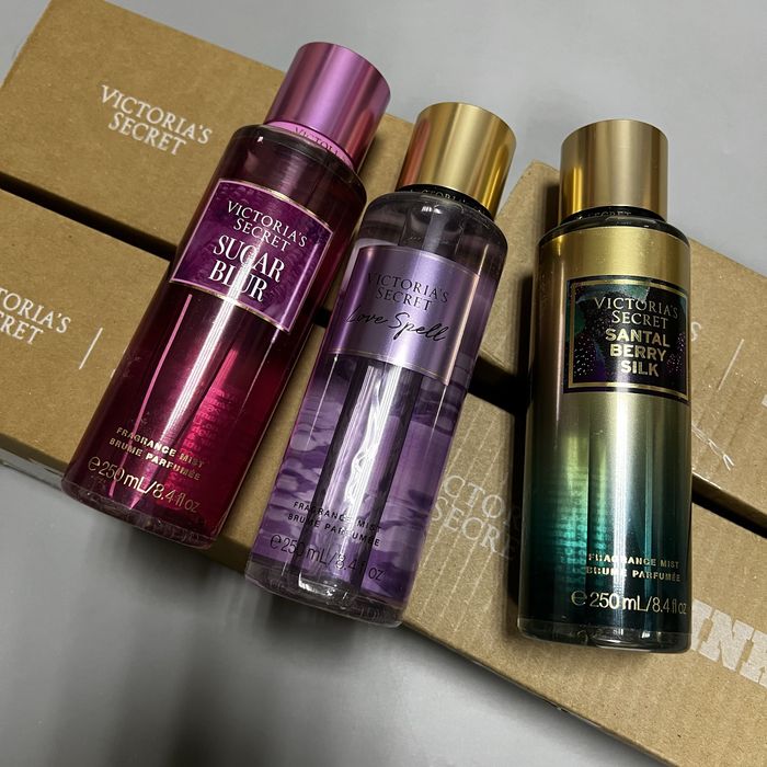 Victoria Secret Love Spell, Sugar Blur, Berry Silk 250мл оригинал мист