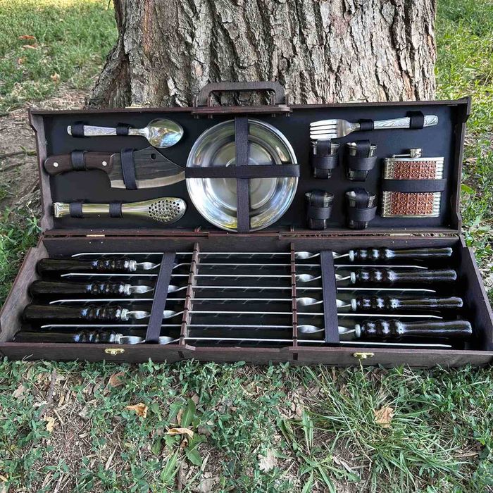 Купити подарунок на Новий рік, подарки на Новый Год, набір шампурів!!!