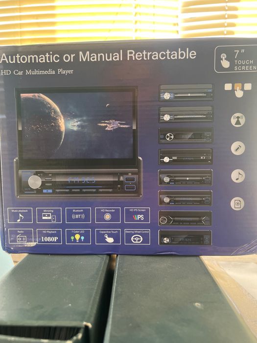 Auto Radio GPS 1din 7” Touch screen android