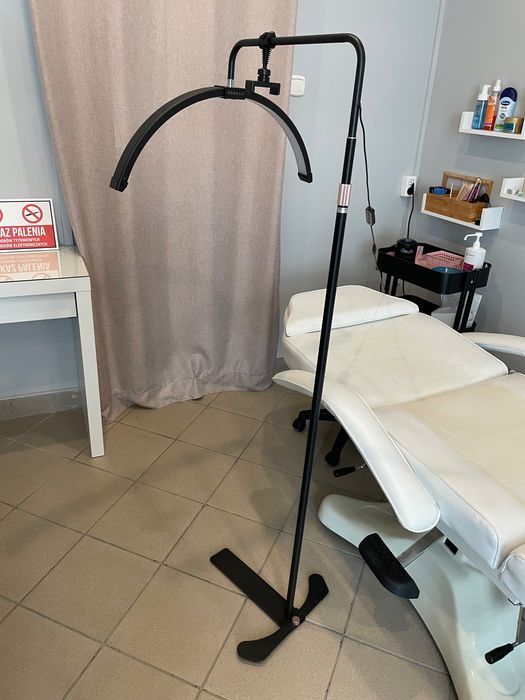 Łóżko kosmetyczne +lampa