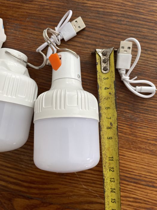 Лампа акамуляторна led лампочка на пироду майстерню кемпінг рибалка