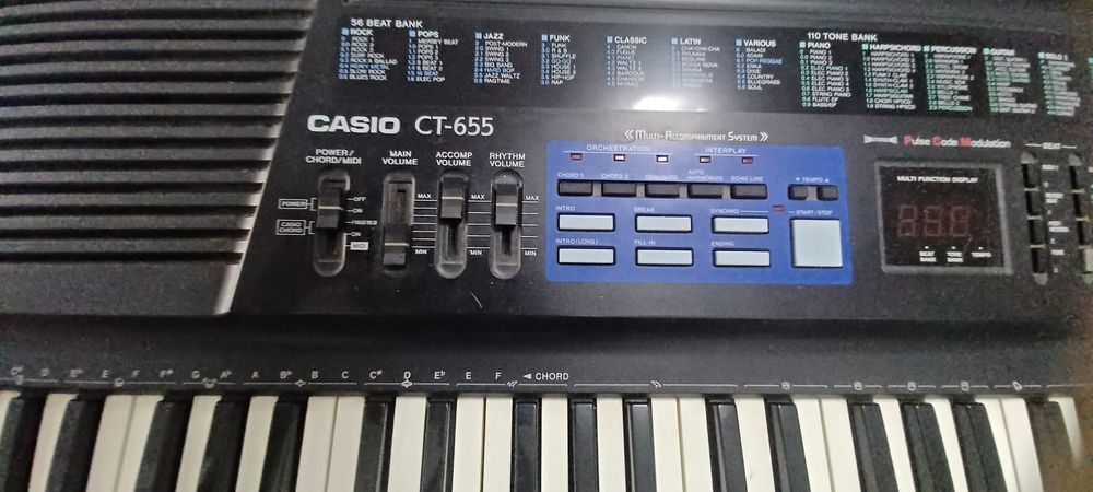 Órgão/Piano musical