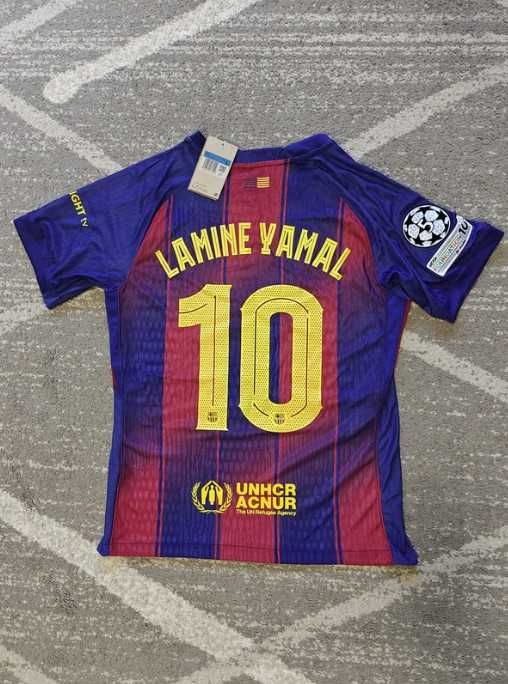Koszulka FC Barcelona 25/26 Domowa Lamine Yamal 10 rozmiar M
