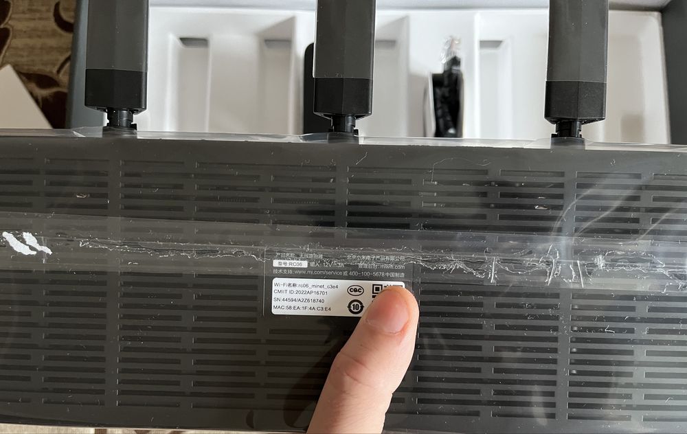 Xiaomi BE7000 (2,4/5Ghz/WiFi7)