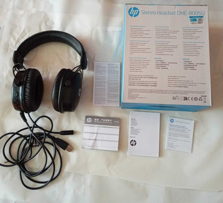 Навушники з мікрофоном HP DHE-8005U