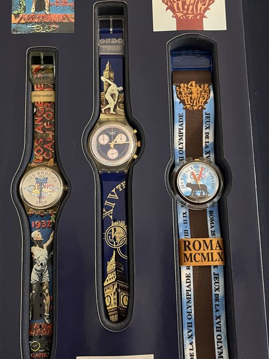 Swatch Historical Olympic Games Collection