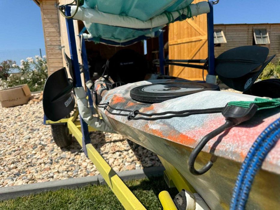 2 Kayaks Galaxy Alboran HV com atrelado - COMO NOVOS