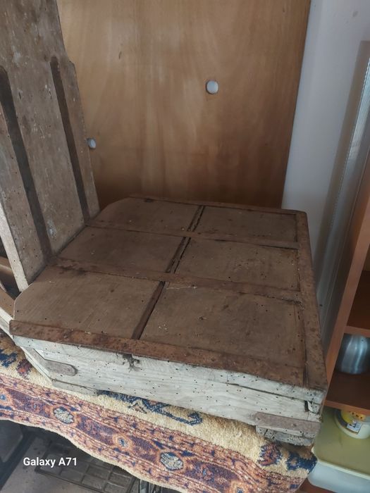 Balança antiga con pesos