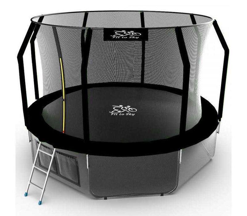 Батут для дітей 312 см з внутрішньою сіткою FitToSky 10 FT