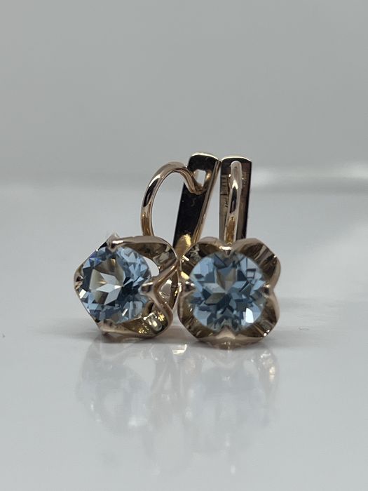 Золотые серьги ..Золоті сережки радянські