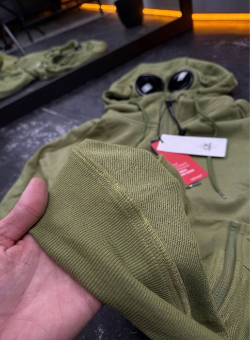 Зіп Худі C.P. Company Zip Hoodie Хакі