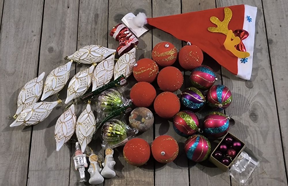 Новорічні кульки прикраси