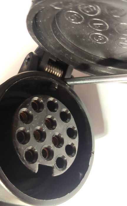 Adaptador Atrelado Caravana 7 para 13 Pinos Tomada Ficha