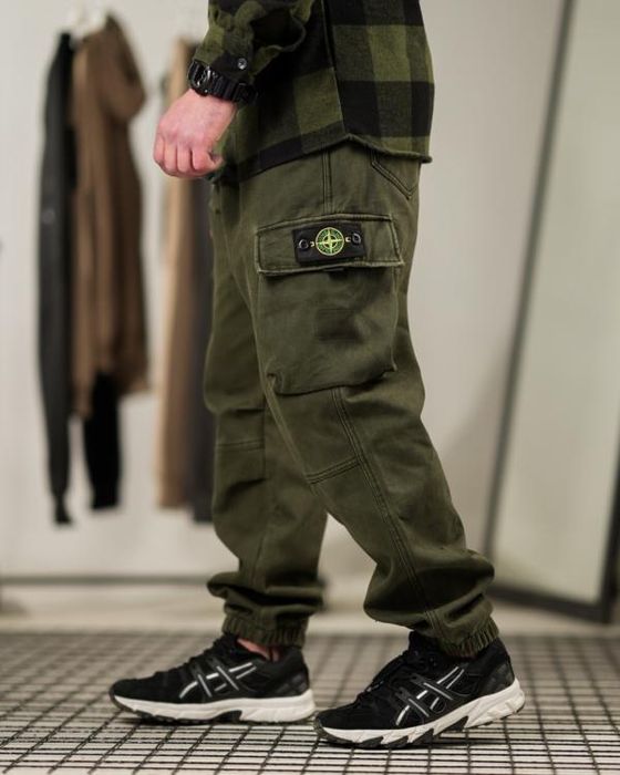 Зимові штани джогери stone oliva