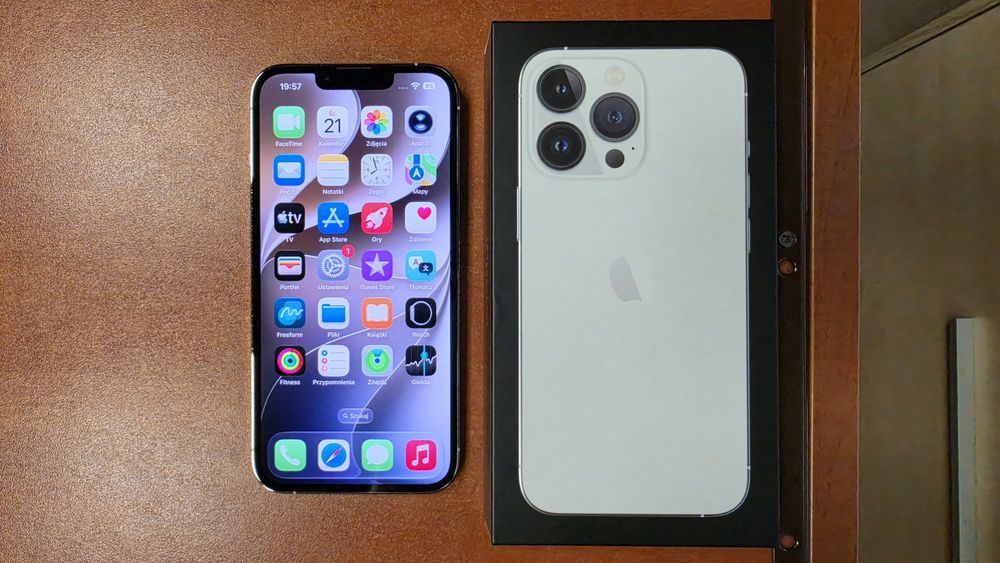 iPhone 13 Pro 128GB biały, stan bdb