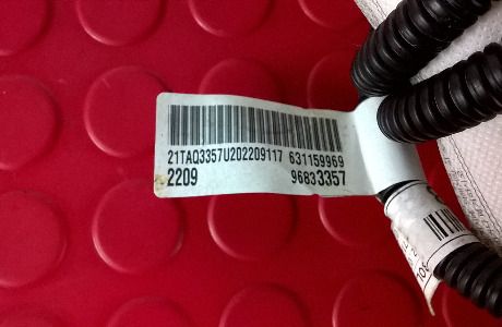 Airbag Banco Esquerdo - 96833357 / 631159969 - CHEVROLET SPARK (M300)