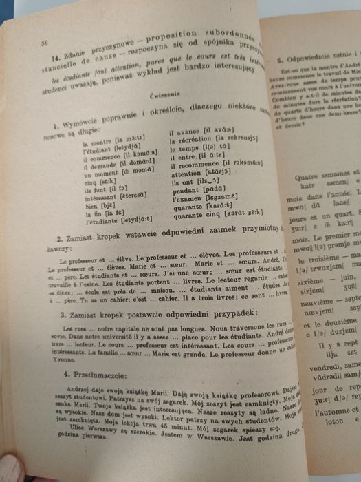 Język Francuski dla lektoratów