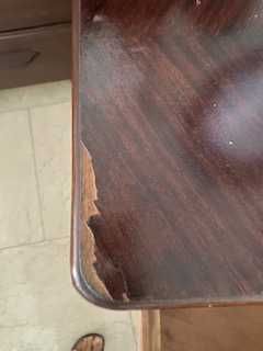 Toucador antigo com espelho