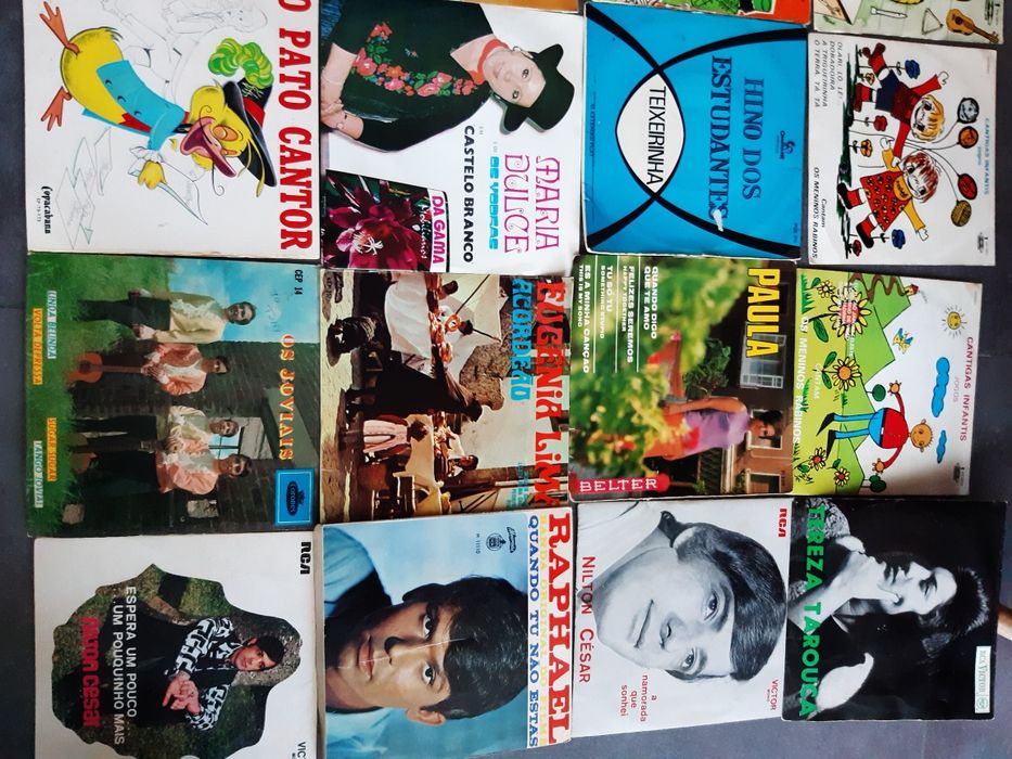 Discos singles em vinil