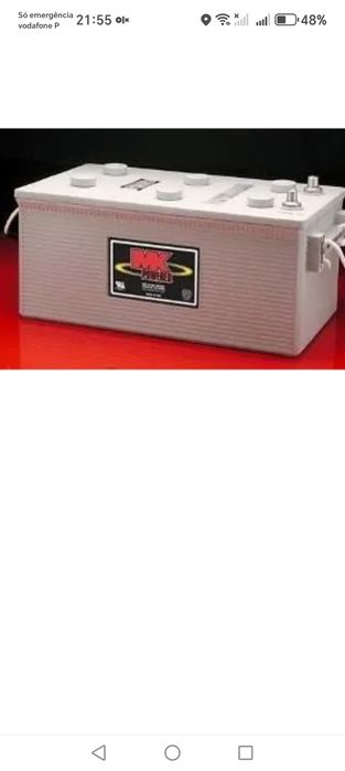 Bateria solares MK 225 AH 60% abaixo do preço habitual