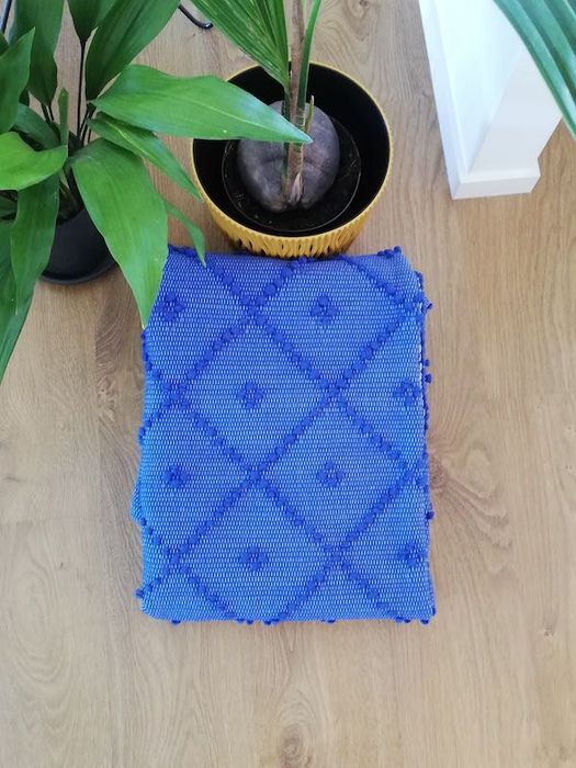 Tapete artesanal 100% algodão 150x200