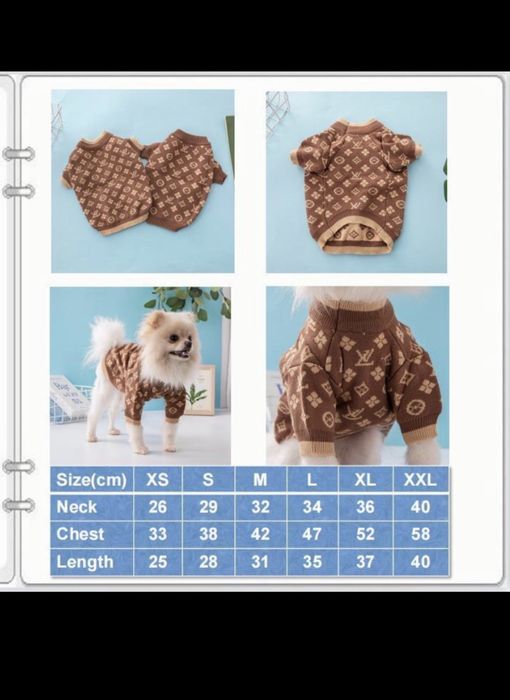 Nowy sweterek sweter ubranko dla psa XS-2XL