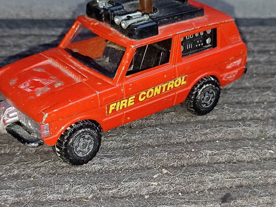 Model Range Rover strażacki matchebox Speed Hings K-64 z 1977 r