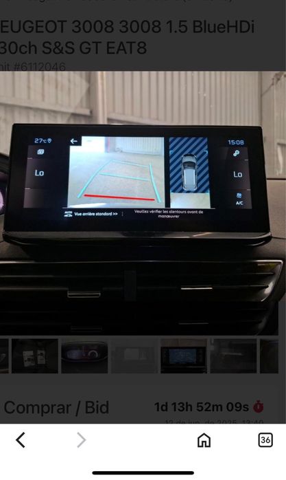 Peugeot 3008 Blueactive 1.6 diesel ano 2021