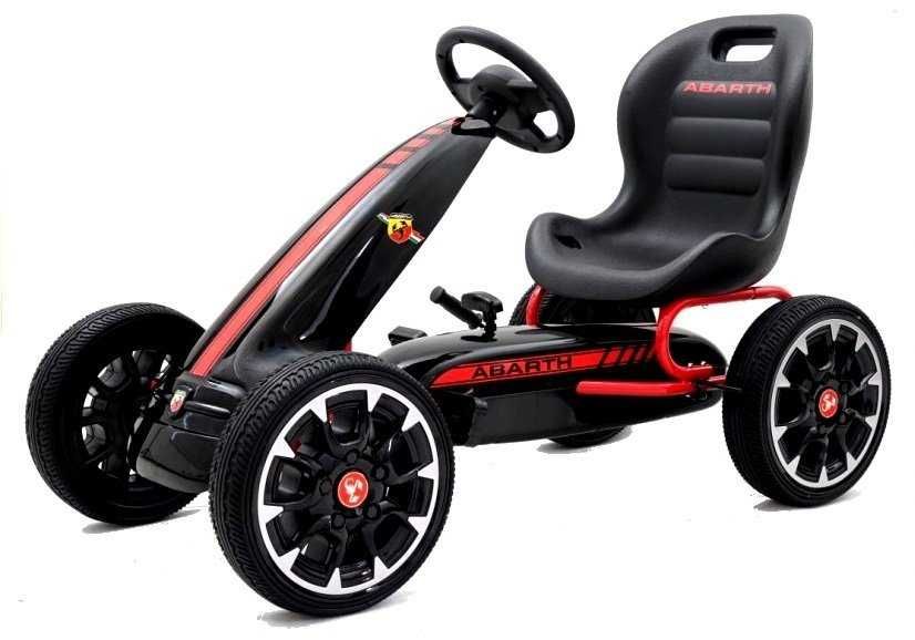 Gokart ABARTH Czarny Koła EVA/tylko wysyłka