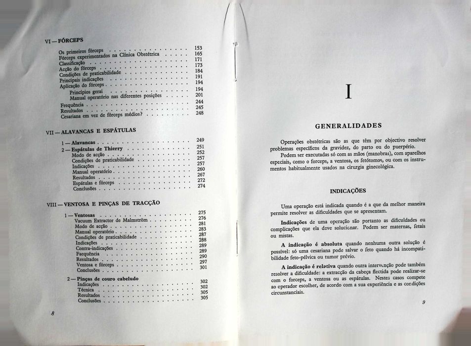 Operações obstétricas I