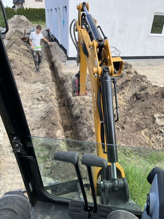 Uslugi minikoparki i wywrotki