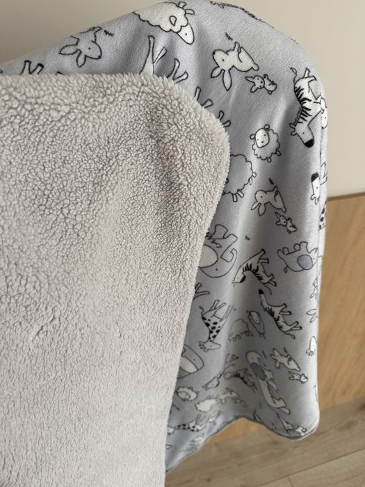 Дитячий плед утеплений двосторонній/ покривало дитяче двостороннє