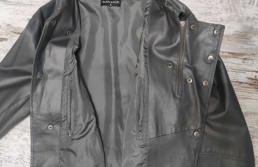 Шкіряна косуха SAVAGE