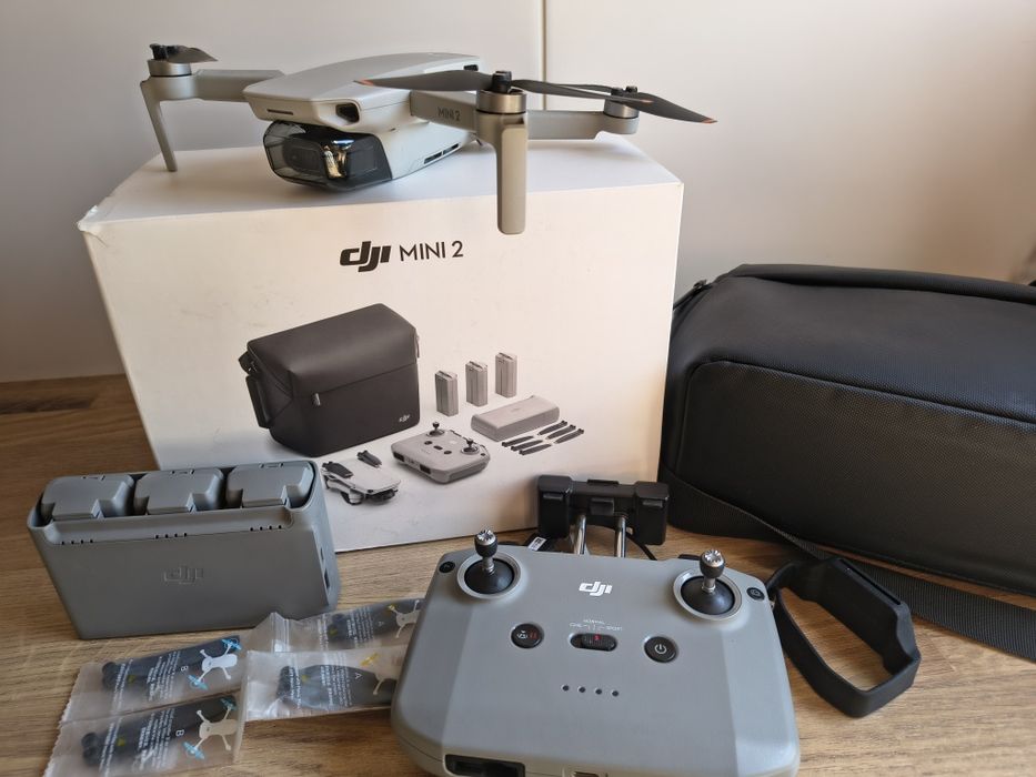 Dron DJI mini 2 duży zestaw