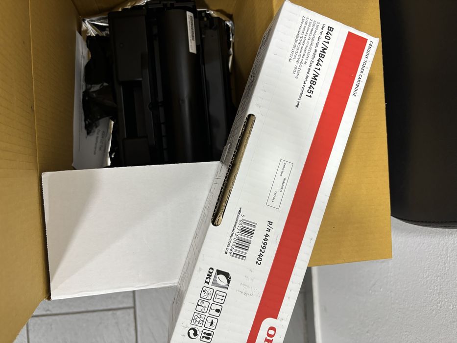 Tambor e toner Oki originais