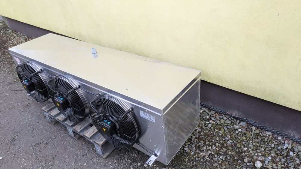 Parownik chłodniczy RIVACOLD 10,5kW/-8 | 7,6kW/-20 | lamela 8mm