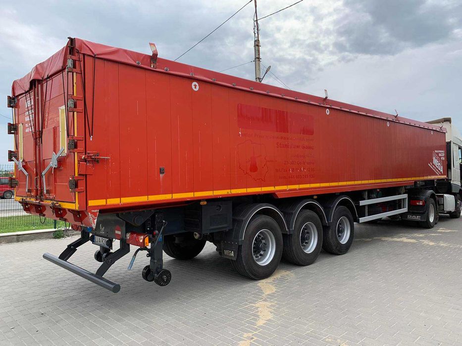 Напівпричіп самоскид Mega, intrax, 56м3, 2009 р, 6.8 т, алюмінієвий