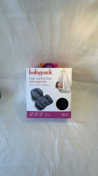 Almofada Redutora Hugger Babypack Preto